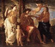 Nicolas Poussin Inspiration of the Poet oil painting picture wholesale
